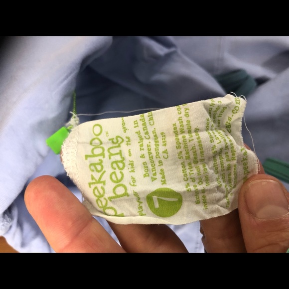 Peekaboo Beans mauve purple high low skirt size 7 - Picture 3 of 4